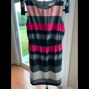 NWT Ann Taylor Striped Dress Size Medium